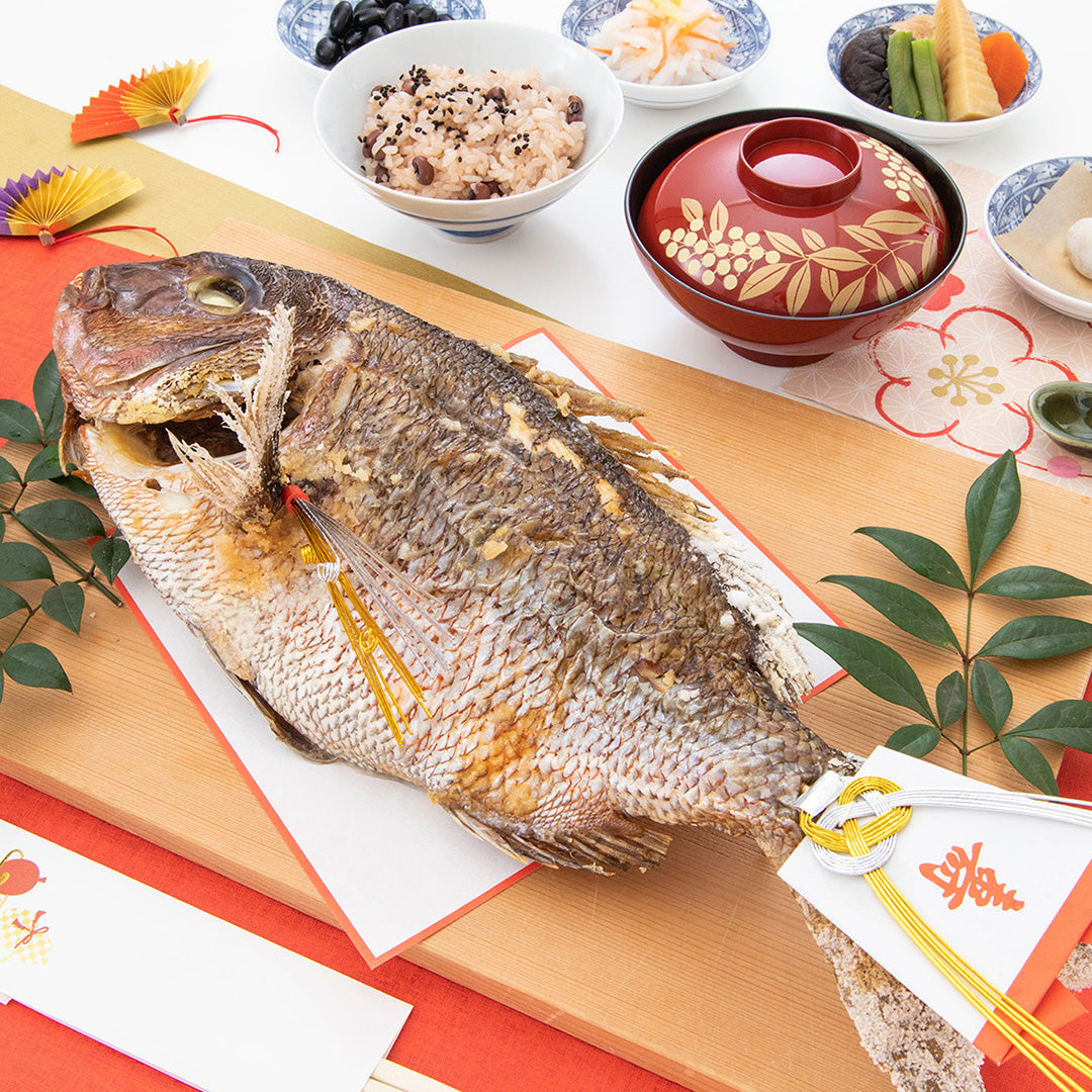 初節句やお食い初め、ご長寿祝いに！祝い鯛（焼き鯛） – sakana bacca